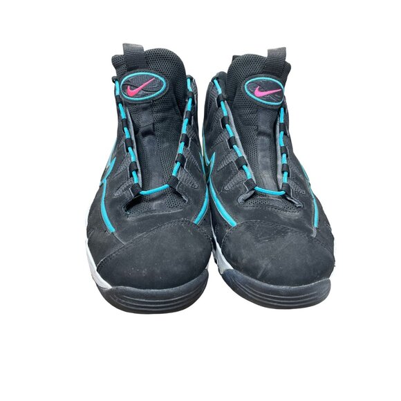 Nike Air Max Uptempo 97  Mens Black teal pink retro high top sneakers Size 13 SK - Picture 11 of 16